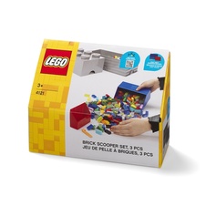 LEGO neberačka na kocky - červená/modrá, set 2 ks
