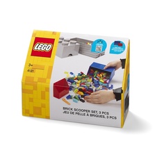 LEGO Brick Scooper Set (2pcs) - Blue/Red