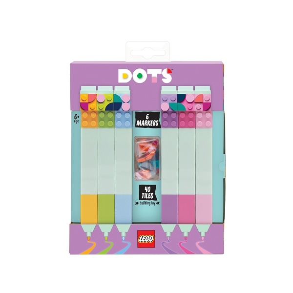LEGO DOTS Fixy, mix barev - 6 Ks - 52797.jpg
