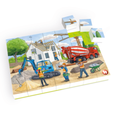 Hubelino Puzzle On the construction site (35 pcs)