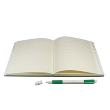 LEGO 2.0 Locking Notebook with Gel Pen - Green