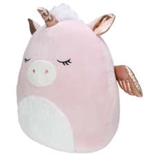 SQUISHMALLOWS Grecia the Rose Gold Alicorn, 30 cm