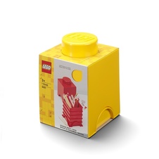 LEGO Storage Brick 1 - Yellow