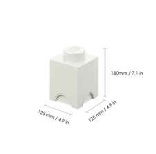 LEGO Storage Brick 1 - White