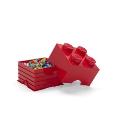 LEGO úložný box 4 - červená