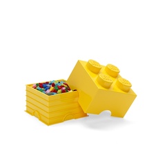 LEGO Storage Brick 4 - Yellow