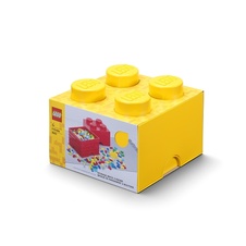 LEGO úložný box 4 - žltá