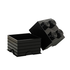 LEGO Storage Brick 4 - Black