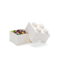 LEGO úložný box 4 - biela