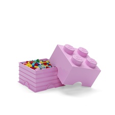 LEGO úložný box 4 - svetlo ružová