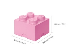 LEGO Storage Brick 4 - Light Purple