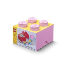 LEGO úložný box 4 - světle růžová - 40031738_4.jpg