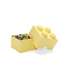 LEGO úložný box 4 - svetlo žltá