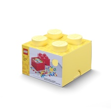 LEGO úložný box 4 - svetlo žltá