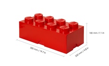 LEGO Storage Brick 8 - Red