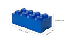 LEGO úložný box 8 - modrá