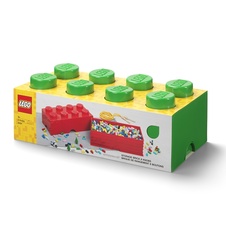 LEGO úložný box 8 - tmavo zelená