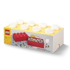 LEGO úložný box 8 - biela