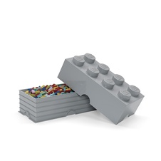 LEGO úložný box 8 - šedá