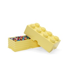 LEGO úložný box 8 - svetlo žltá