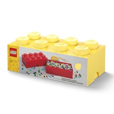 LEGO úložný box 8 - svetlo žltá