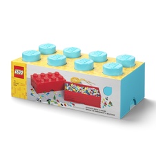 LEGO Storage Brick 8 - Medium Azur