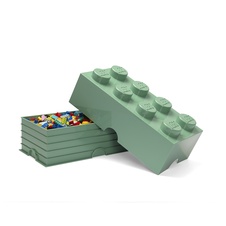 LEGO úložný box 8 - army zelená