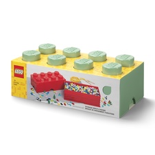 LEGO úložný box 8 - army zelená