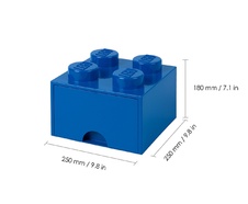 LEGO Brick Drawer 4 - Blue