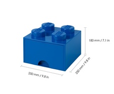 LEGO úložný box 4 s šuplíkem - modrá - 40051731_5.jpg