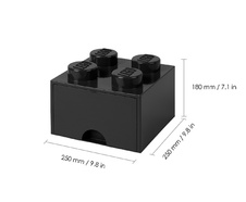 LEGO úložný box 4 s šuplíkem - černá - 40051733_4.jpg