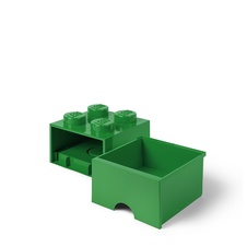 LEGO Brick Drawer 4 - Dark Green