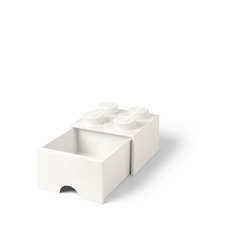 LEGO Brick Drawer 4 - White