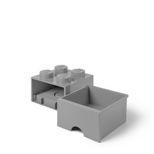 LEGO Brick Drawer 4 - Medium Stone Grey
