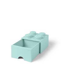 LEGO Brick Drawer 4 - Aqua