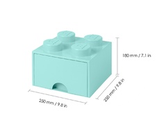 LEGO úložný box 4 s šuplíkem - aqua - 40051742_4.jpg