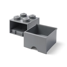 LEGO úložný box 4 s šuplíkem - tmavě šedá - 40051754_2.jpg
