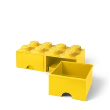 LEGO úložný box 8 s šuplíky - žlutá - 40061732_2.jpg