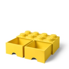 LEGO Brick Drawer 8 - Yellow