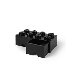 LEGO úložný box 8 s šuplíky - černá - 40061733_3.jpg