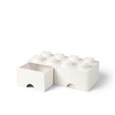 LEGO Brick Drawer 8 - White