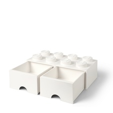 LEGO Brick Drawer 8 - White