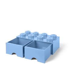 LEGO Brick Drawer 8 - Light Royal Blue