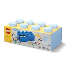 LEGO Brick Drawer 8 - Light Royal Blue