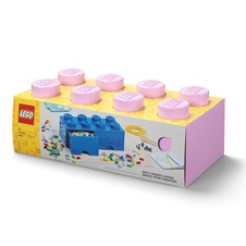 LEGO úložný box 8 s šuplíky - světle růžová - 40061738_6.jpg