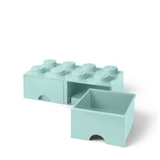 LEGO Brick Drawer 8 - Aqua