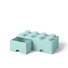 LEGO Brick Drawer 8 - Aqua
