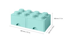 LEGO úložný box 8 s šuplíky - aqua - 40061742_5.jpg