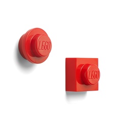 LEGO Magnet Set, 2 Pcs - Red
