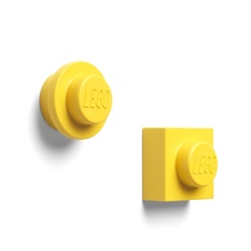 LEGO Magnet Set, 2 Pcs - Yellow